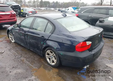 2008 BMW 328Xi z USA, uszkodzony, nr VIN WBAVC73588KP38333